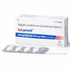 Istamet® (Sitagliptin + Metformin Tablets) – 50/500 mg | 50/1000 mg